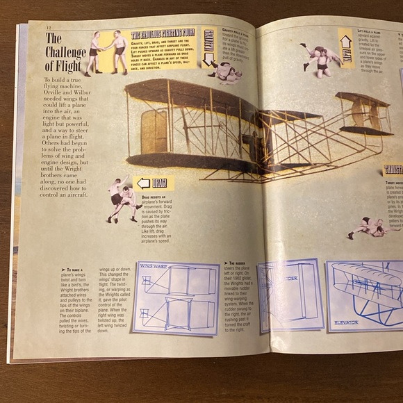 Kids Discover Telescopes and Wright Brothers and Time Life Physical Forces Books - Picture 14 of 16